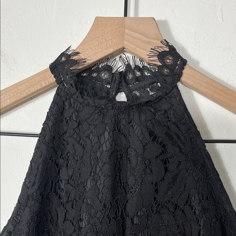 BB Dakota Black Lace Backless Dress - Picture 3 of 14